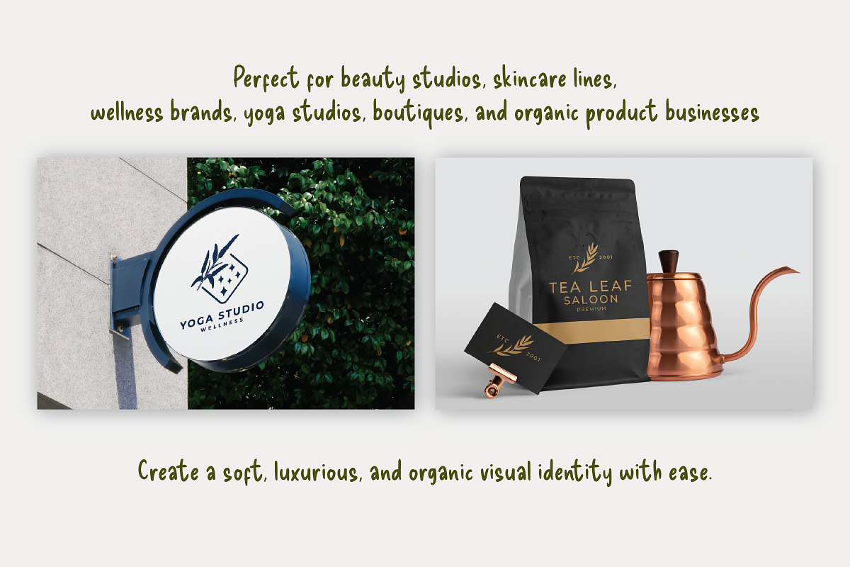 Elegant Feminine Botanical Branding, a Branding & Logo Template by Design_Planet (Photo 5 of 12)