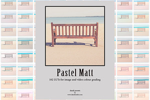 Pastel Matt LUTs Adobe 1998