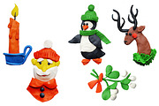 Plasticine Christmas set, a Household Mockup by art_mouse (Thumbnail 4 of 10)