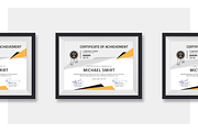 Modern Certificates, a Stationery Template by silukEight (Thumbnail 6 of 6)