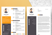 Creative Resume & CV Template, a Resume Template by Hito Graphic (Thumbnail 3 of 8)