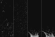 20x Rain & Drop Photoshop Brushes, a Brush Add-On by StudioByElevate (Thumbnail 2 of 5)