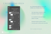 Colorful Grainy Gradient Backgrounds, a Texture Graphic by Youandigraphics (Thumbnail 3 of 12)