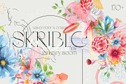 Meadow florals & abstract line art, an Illustration by January Bloom (Thumbnail 1 of 11)