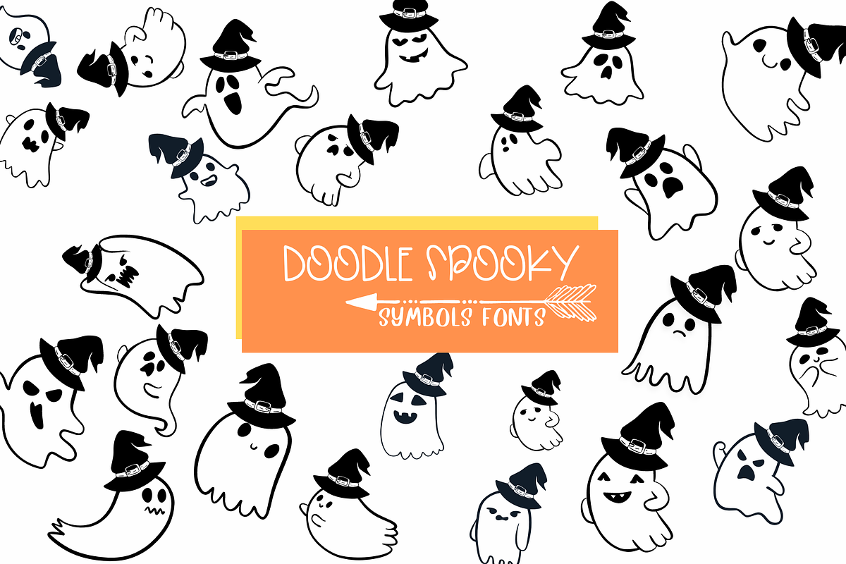 Doodle Spooky |Halloween Fonts