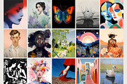 Maximalist Posters Wall Art Gallery, a Graphic by SunnyAfternoons (Thumbnail 10 of 11)