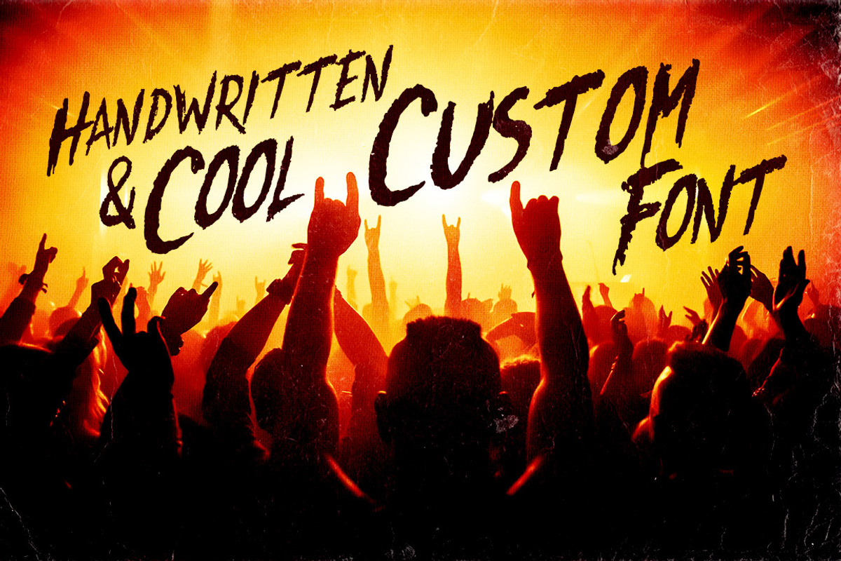 Let's Do This Custom Font preview 4