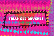Triangle Brush Photoshop, a Brush Add-On by Simplex Opera (Thumbnail 2 of 5)