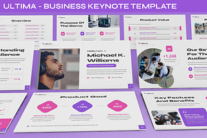 Ultima - Business Keynote Template, a Presentation Template by SlideFactory