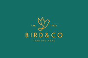 Flying Dove Peace Freedom Bird Logo, a Branding & Logo Template by Signatoro (Thumbnail 3 of 3)