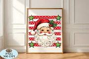 Cute Santa Face PNG, a Seasonal Illustration by Daily.Designs (Thumbnail 5 of 5)