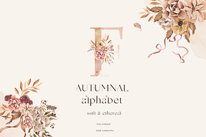 Fall Autumn Set- Pumpkins & Florals