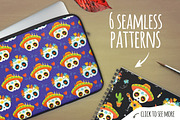 Day of the Dead set, a Decorative Illustration by SunnyWS (Thumbnail 4 of 9)