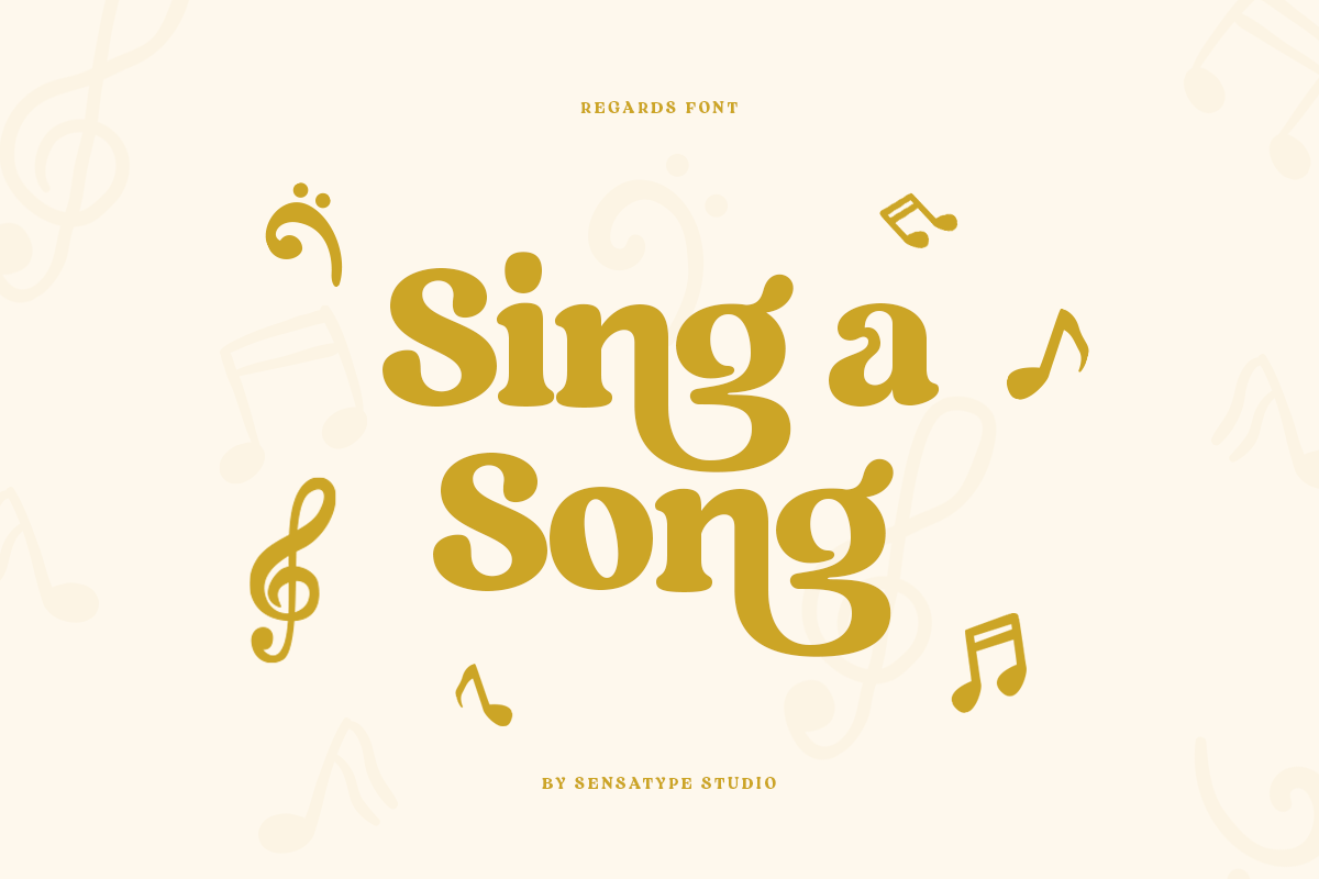 Regards - Modern Retro Serif, a Serif Font by Sensatype (Photo 15 of 23)