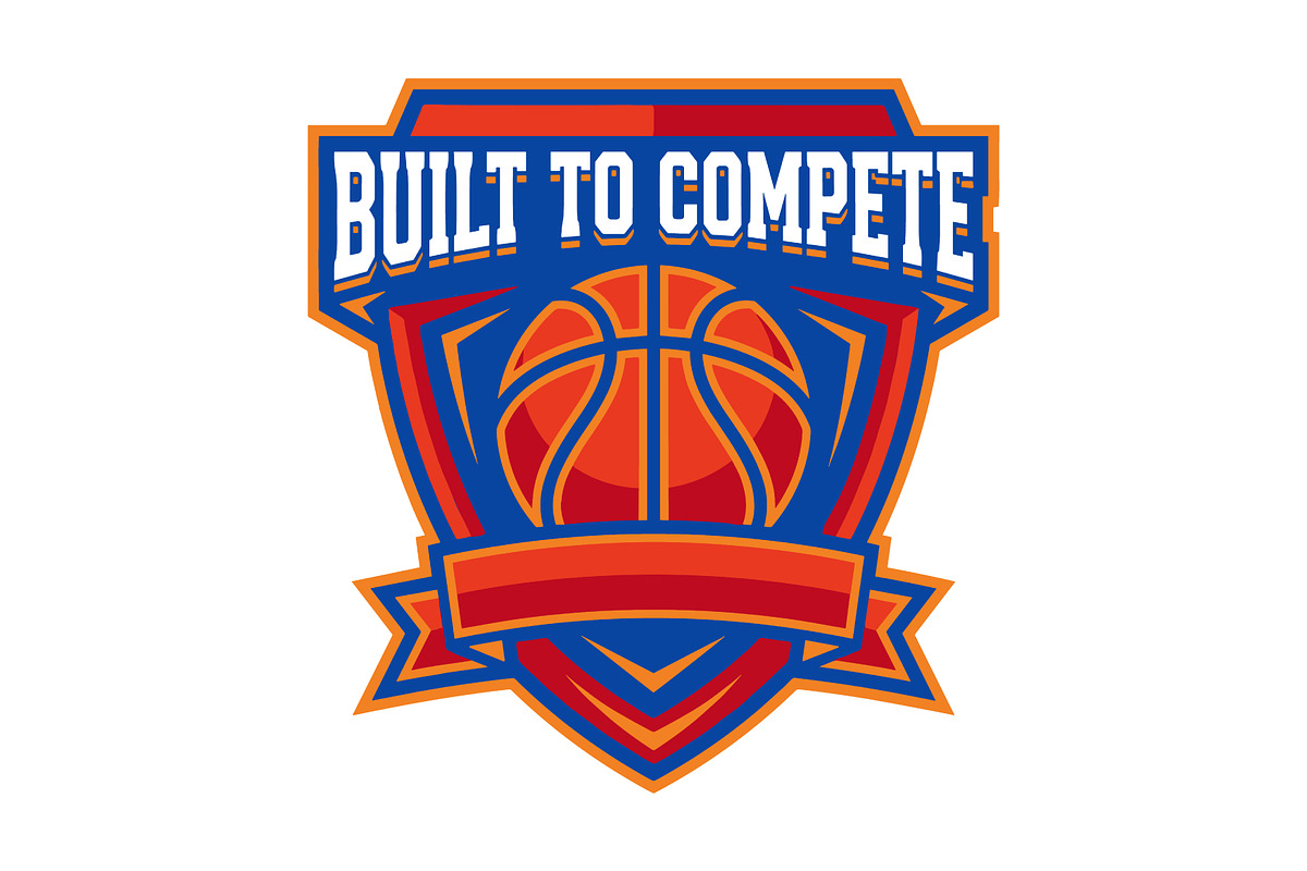 Built to Compete Basketball T-Shirt, an Object Graphic by abu67222 (Photo 2 of 3)