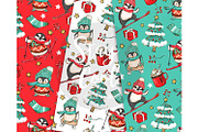 Winter digital paper, Christmas, a Pattern Graphic by Collart Studio (Thumbnail 4 of 9)