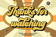 Fradle Script - Retro Bold Fonts, a Script Font by Namara Creative Studio (Thumbnail 13 of 13)