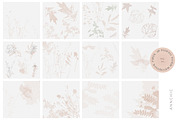 Botanical Bundle watercolor flowers, a Texture Graphic by Anna Sokol (Thumbnail 62 of 89)