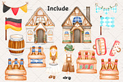 Oktoberfest Germany clipart, a Decorative Illustration by Vavavan Artwork (Thumbnail 3 of 4)