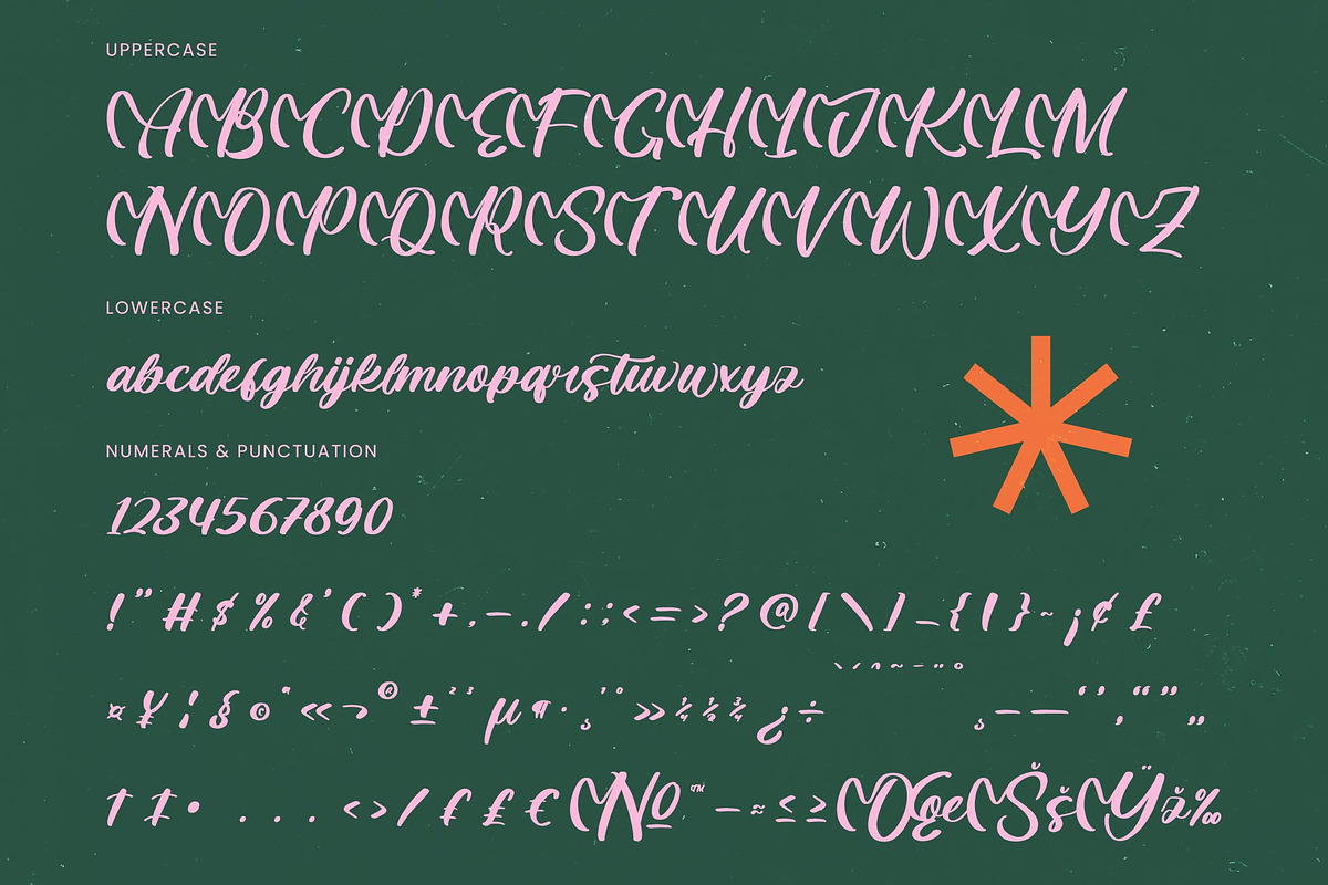Mintac Bold Handwritten Font, a Script Font by Letterena Studios Script (Photo 11 of 20)