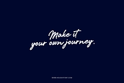 Holiday Adventure, a Handwritten Font by alphArtype (Thumbnail 5 of 8)