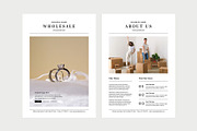 Wholesale Line Sheet Canva Templates, a Flyer Template by Meenom Templates (Thumbnail 5 of 8)