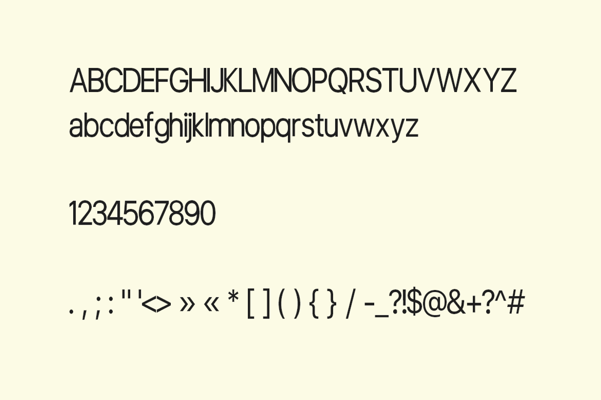 Orion Pro Modern Sans-Serif Typeface preview 7
