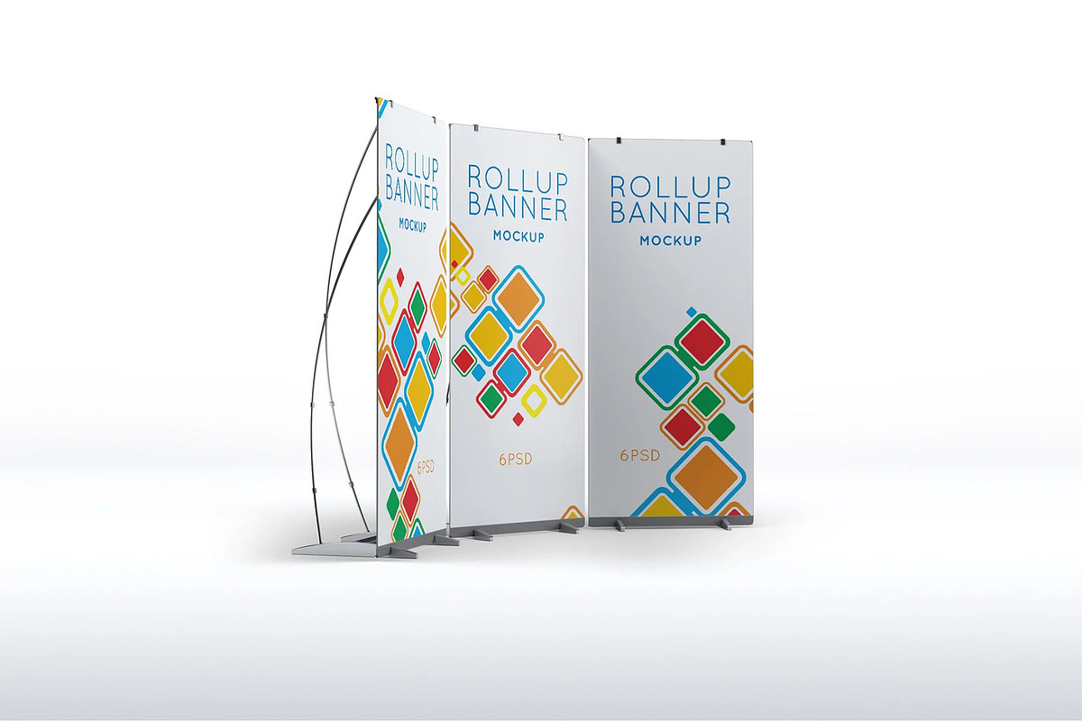Roll Up Banner Mock-Up, an Advertising Mockup by DesignRushMarket (Photo 4 of 7)