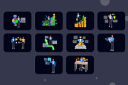 Financial Growth 3D Illustration, a Characters & Person 3D Model by novia99design (Thumbnail 6 of 6)