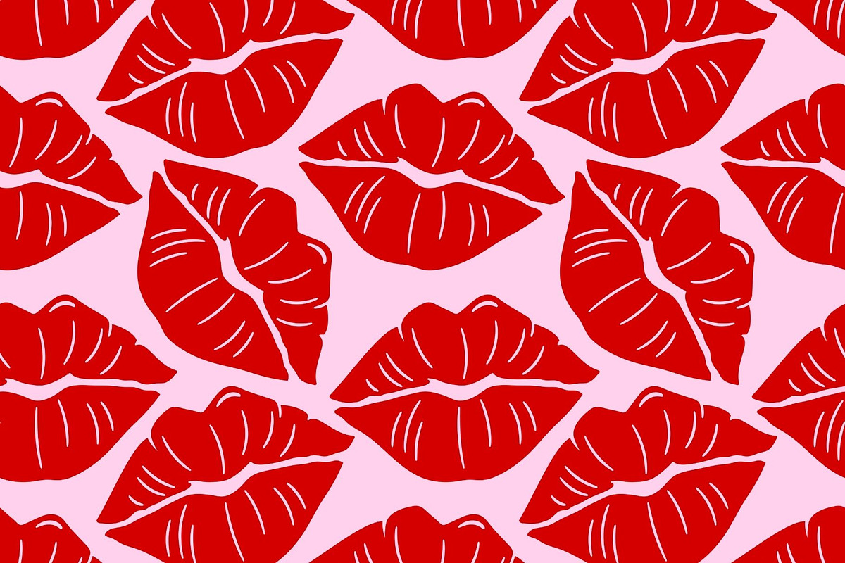 Red Lips, Kiss Print svg Kiss Vector, an Object Graphic by UniqueMe (Photo 3 of 4)