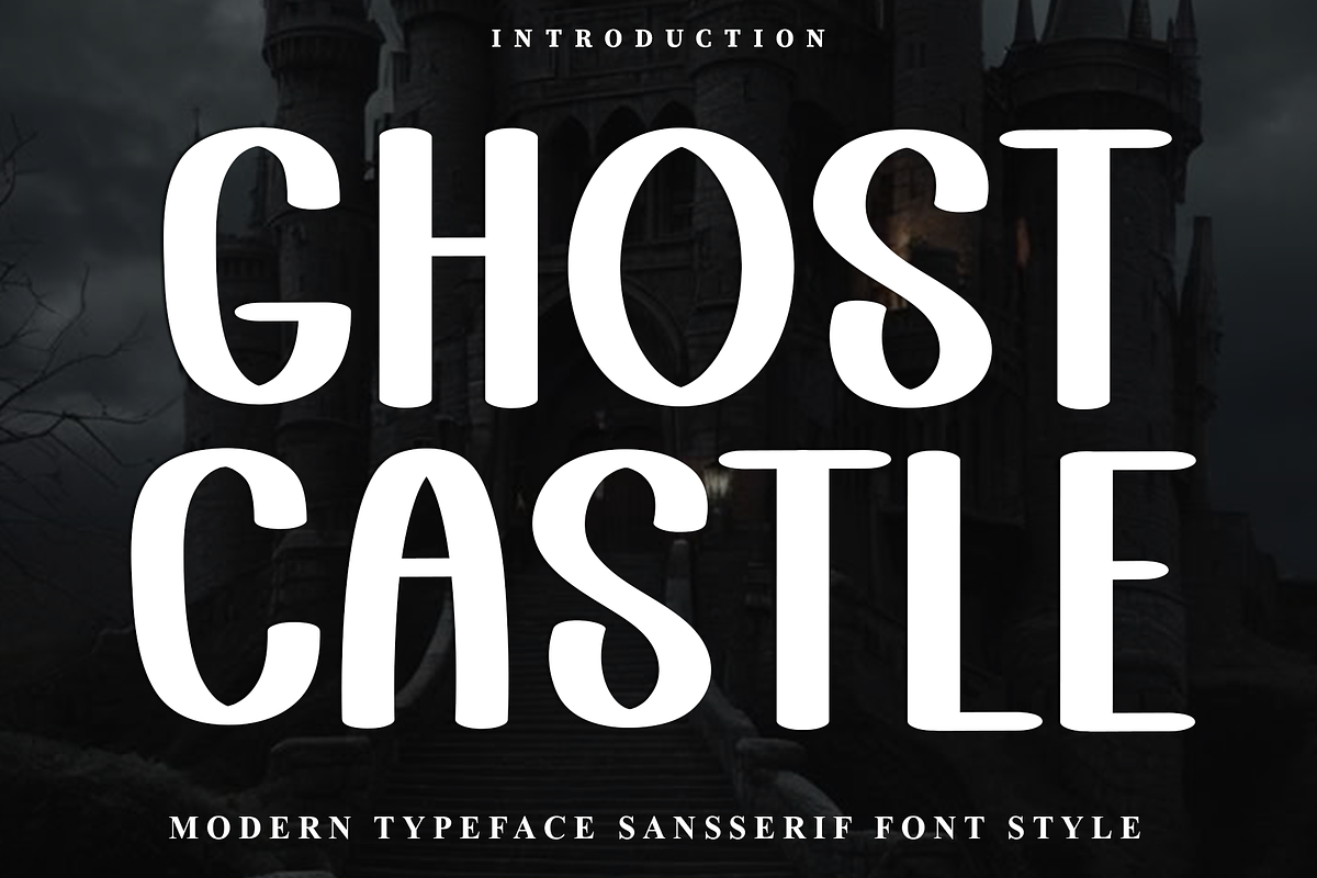 Ghost Castle, a Script Font by InermediaSTUDIO (Photo 1 of 8)
