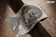 Vintage Line Art Photo Effect, an Action Add-On by Amorjesu.com (Thumbnail 14 of 27)