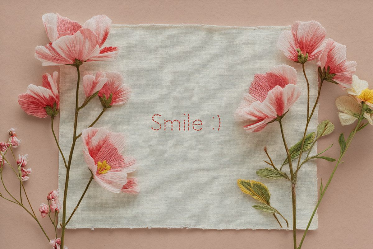 Stitchy Handcrafted Decorative Font, a Handwritten Font by Graphic Spirit (Photo 6 of 11)