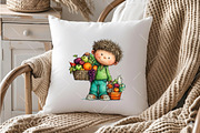 Whimsical Summer Funny Kids Clipart, an Illustration by OK Design (Thumbnail 5 of 6)