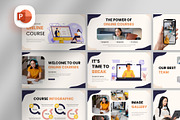 Creative Online Course PowerPoint, a Presentation Template by Digitcase x Wealthwells (Thumbnail 1 of 3)