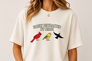 Easily Distracted by Birds Typograph, an Object Graphic by Star Graphic Design (Thumbnail 1 of 6)