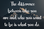 Oneself | Script Font, a Script Font by Scratchones (Thumbnail 6 of 8)