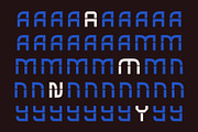 Laser Disc - Retro Sci-fi Logo Font, a Sans Serif Font by Casloop Studio (Thumbnail 8 of 9)