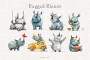 Quirky Safari Animal graphics, an Animal Illustration by PaintPixelCo (Thumbnail 15 of 18)