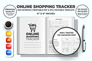 Online Shopping Tracker KDP Interior, a Templates & Theme by M9 Design (Thumbnail 2 of 3)