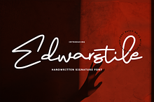 Edwarstile - Monoline Signature