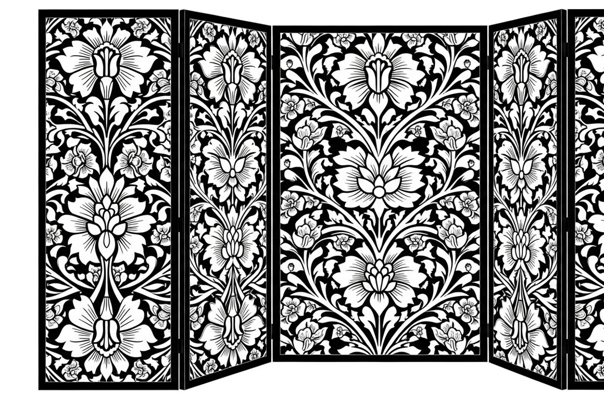 Elegant floral pattern design, an Illustration by Amazin_art (Photo 37 of 41)