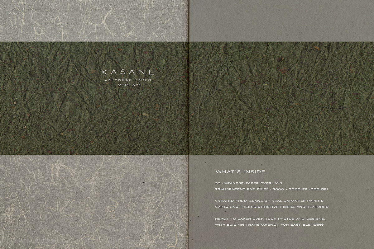 Kasane - Japanese Paper Overlays, a Texture Graphic by alonahaidash (Photo 5 of 22)