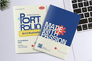 Art Illustration Portfolio Brochure, a Brochure Template by twinstd (Thumbnail 5 of 6)