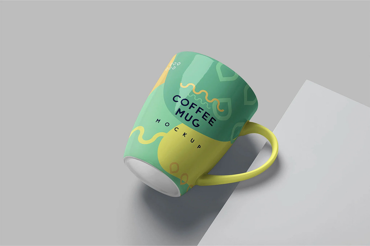 Ceramic Coffee Mug Mockups, a Cups & Container Mockup by megostudi0 (Photo 5 of 6)