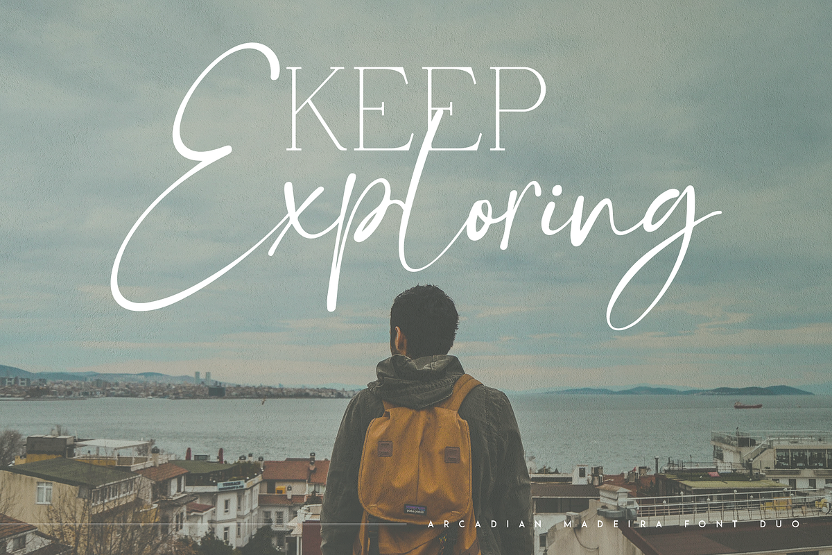 Arcadian & Moderna - modern font duo, a Serif Font by Only Fonts (Photo 5 of 11)