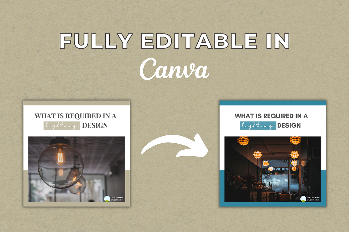 Interior Design Canva Templates