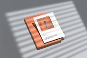 A4 Flyer Mockup, an Advertising Mockup by Se٧enStudio (Thumbnail 2 of 5)