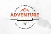 Adventure & Camping Illustration Set, an Illustration by UnVeil Co. (Thumbnail 1 of 2)