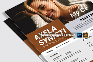 Brown Xynicti CV & Resume